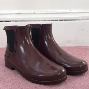 Ankle rain boots from Hunter